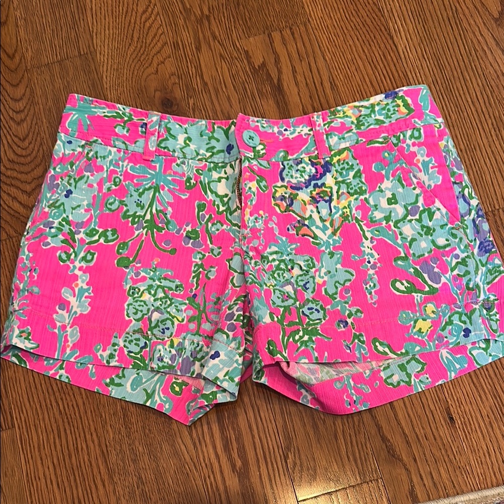 Lilly Pulitzer Floral Pink Women's Shorts